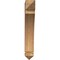 Ekena Millwork Thorton Arts & Crafts Rough Sawn Bracket, Western Red Cedar, 4"W x 18"D x 26"H BKT04X18X26THR03RWR - alternate 4